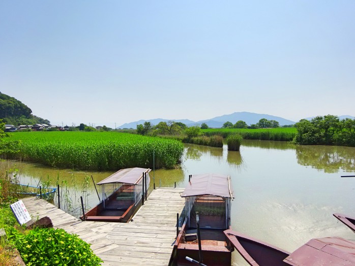 Lakeside district boat tour of Ohomihachiman